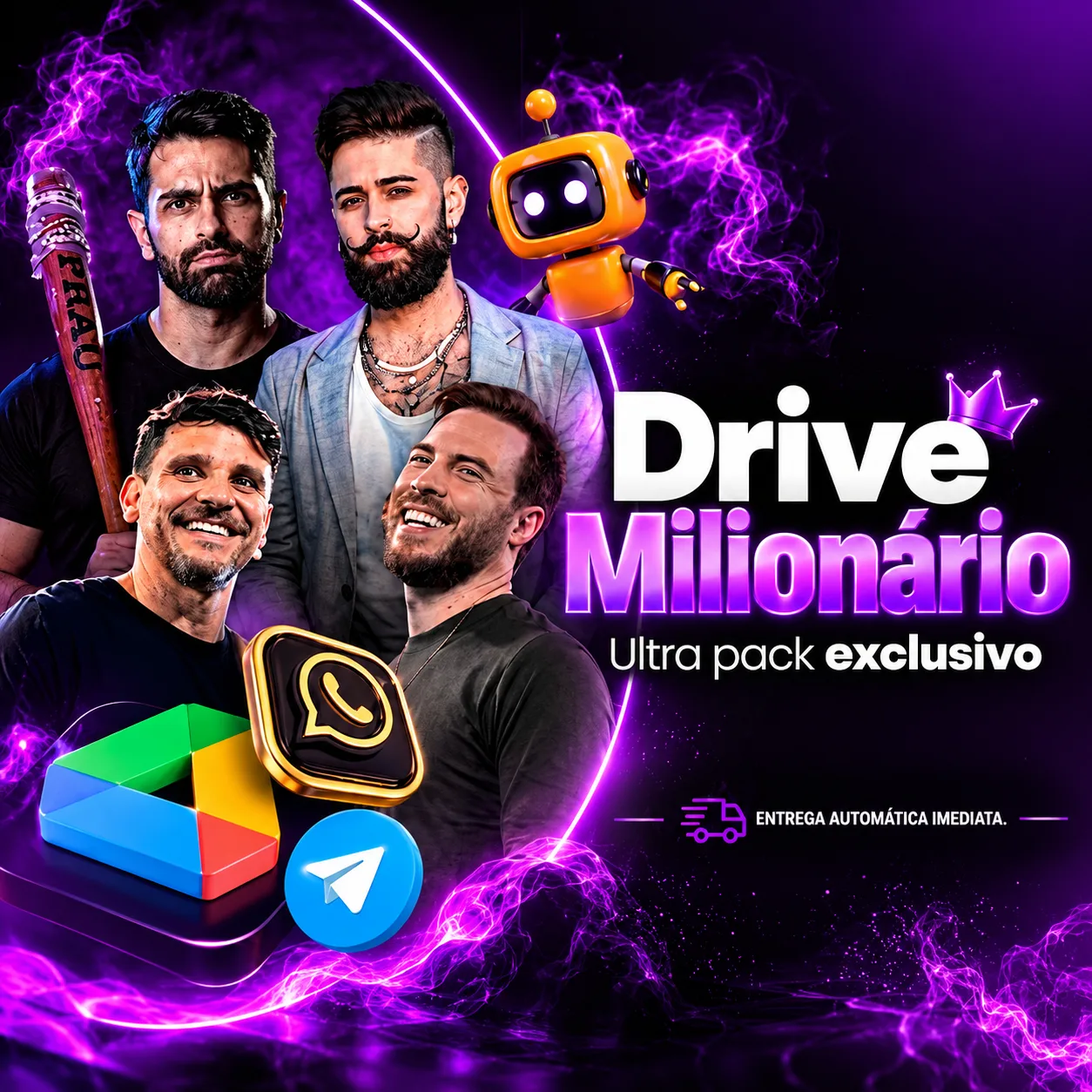 📂 DRIVE MILIONÁRIO (ULTRA PACK) ATUALIZADO